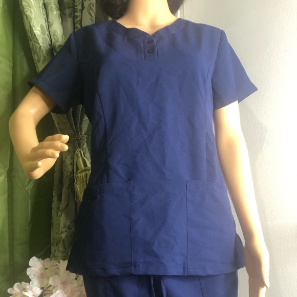 Blue Scrub Set - Picture 3 of 7